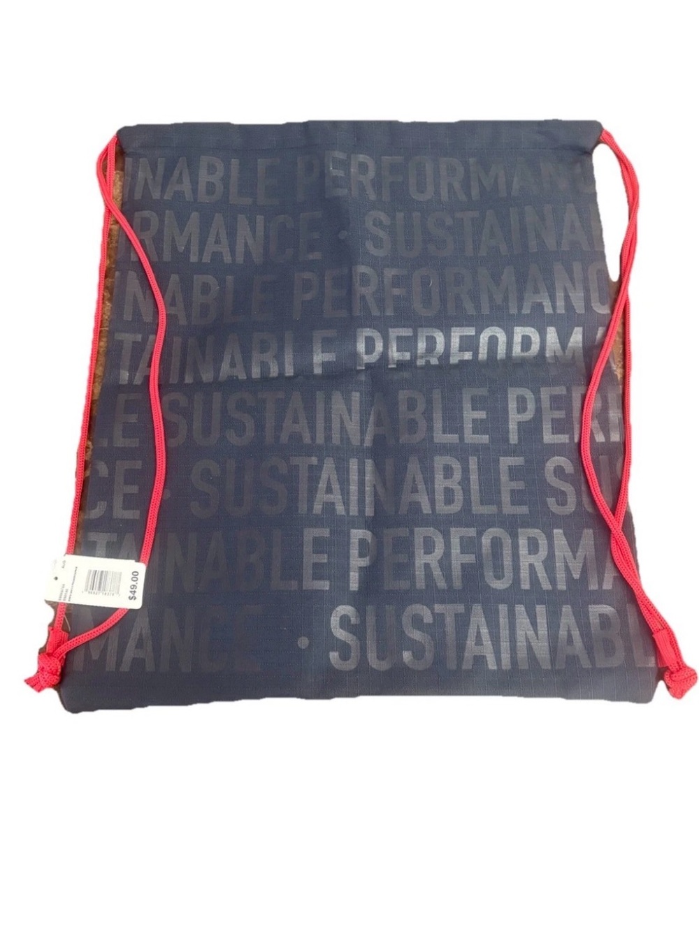 North Sails 36th America’s Cup Prada Drawstring Backpack Navy Red - New - Picture 3 of 4